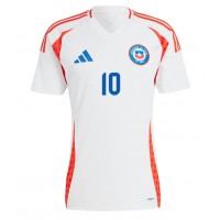 Pánský Fotbalový dres Chile Alexis Sanchez #10 Copa America 2024 Venkovní Krátký Rukáv